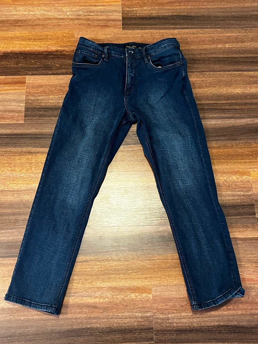 Urban Star Men's Dark Indigo Jeans Size 32x30